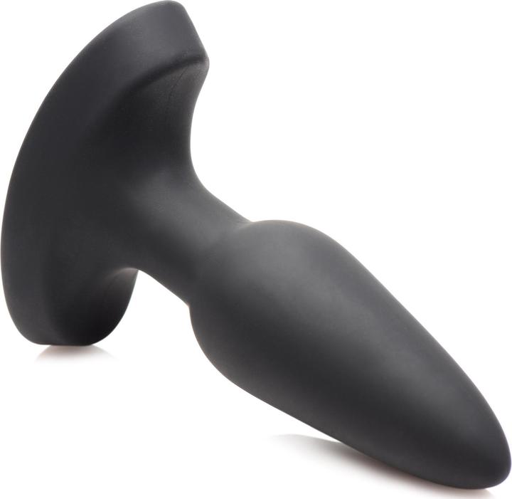 Actual product image XR Brands Laser Heart Small Anal Plug w/ Remote Control