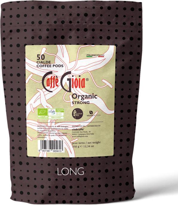 Actual product image Caffè Gioia Coffee pods Bio Strong Lungo (50 pods bag) (50 x Port.)