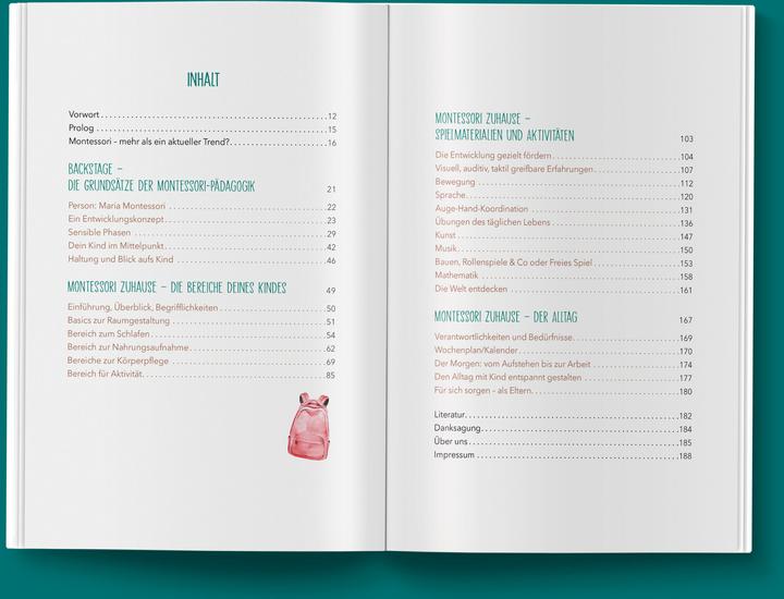 Produktbild Montessori einfach leben (Deutsch, Valentina Wimmer, Carina Doleschal, 2024)