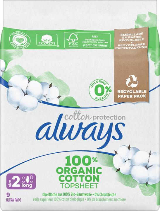 Image du produit Always Protection du coton (9 x)