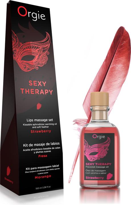 Immagine prodotto Orgie Lips Massage Kit Strawberry (100 ml)