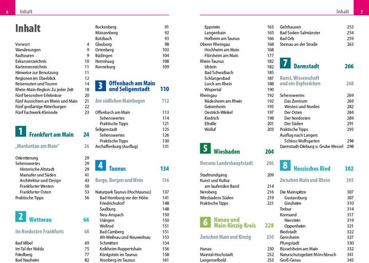Image du produit Reiseführer Rhein-Main-Region mit Taunus und Odenwald (Allemand, Lilly Nielitz-Hart, Simon Hart, 2021)