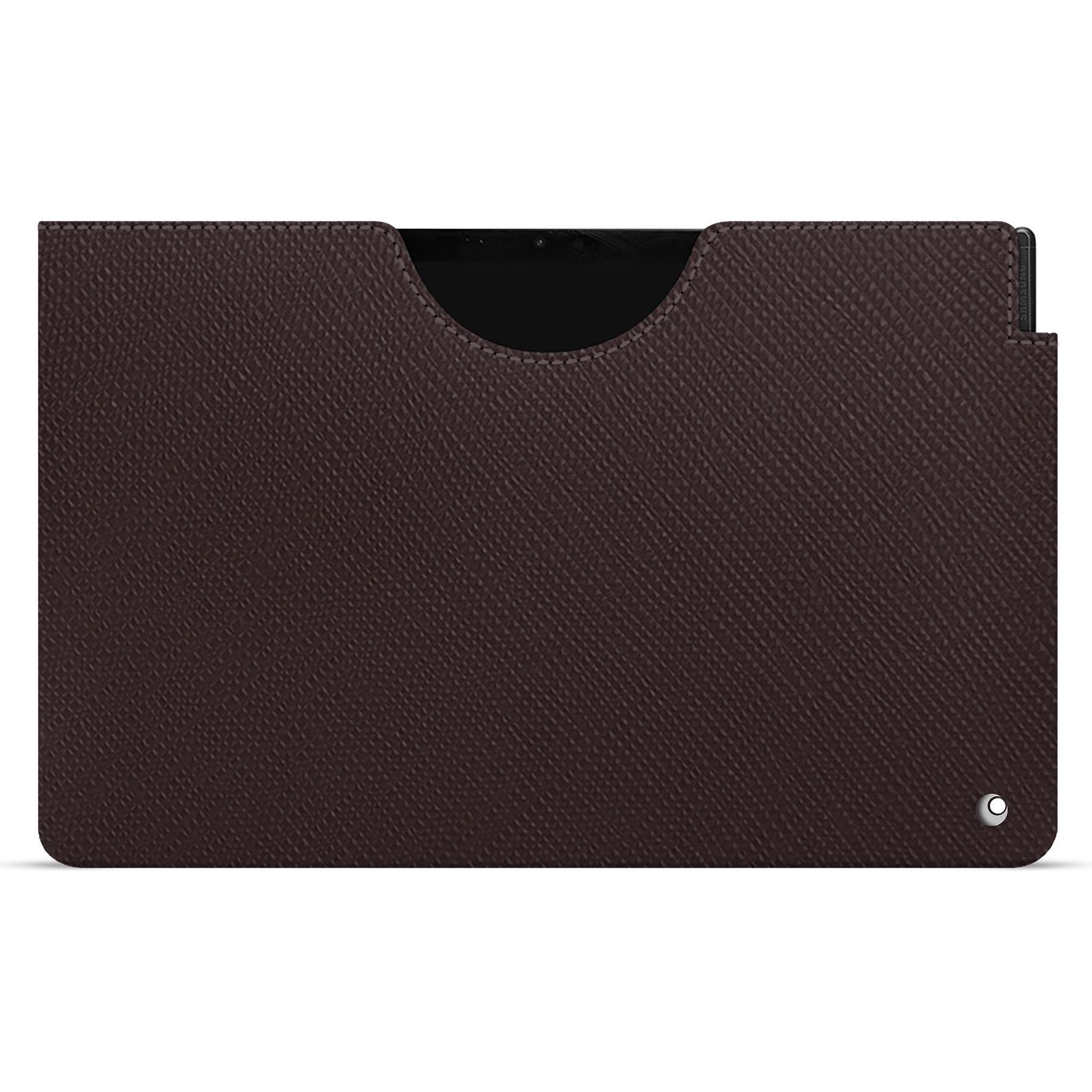 Noreve Lederschutzhülle (Galaxy Tab S9), Tablet Hülle, Braun