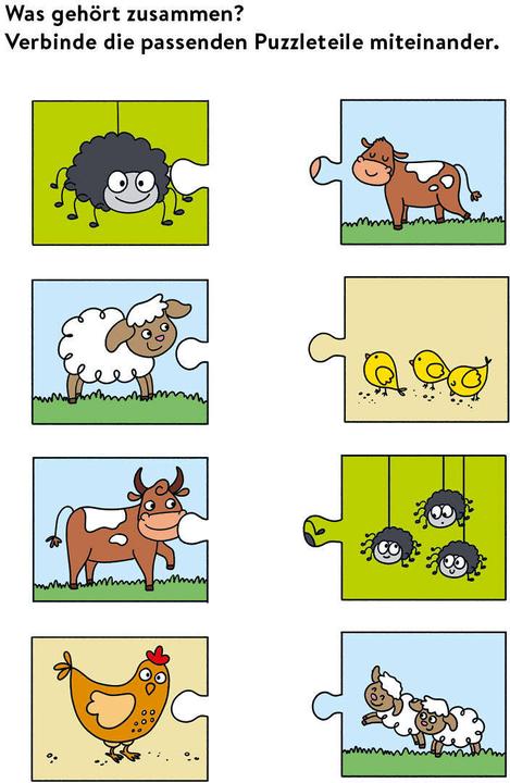Actual product image Mein bunter Lernspielblock – Kindergarten: Erkennen, Verbinden, Fehler finden (German, Sandy Thissen, 2022)