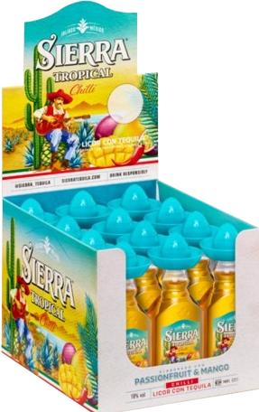 Produktbild Sierra Tequila TROPICAL Likör MINIATURE Box / (12 x 5 cl)