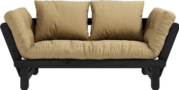 Karup Design Beat Black Lacquered. Cushion Size: 50x55 CM (3-seater, Sofa bed)