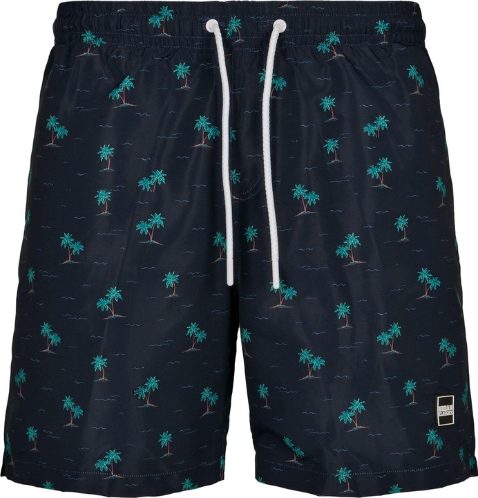 Urban Classics Pattern Swim Shorts
