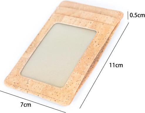 Actual product image MB Cork Schmale Brieftaschen aus Kork mit RFID-Schutz