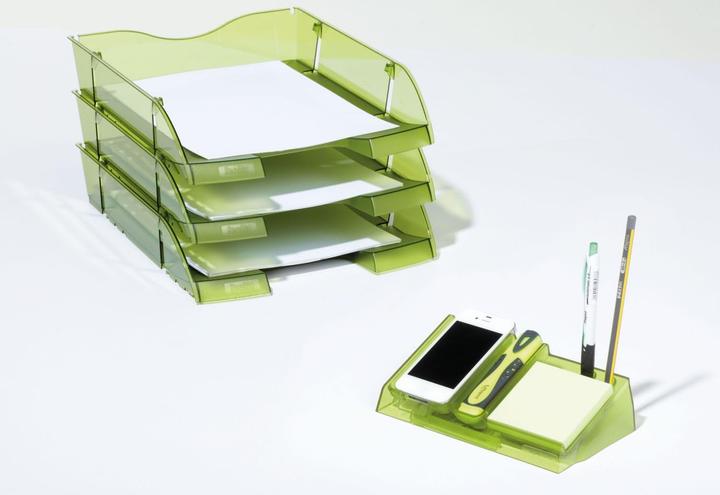 Actual product image Helit Writing organizer PET t.hgreen