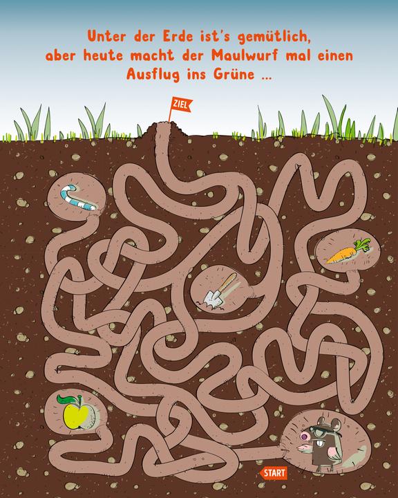 Produktbild Mein Mega-Labyrinthe-Buch (Deutsch, 2018)
