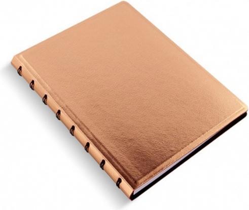 Produktbild Filofax Notizbuch Notebook Saffiano Metallics Rose (A5, Liniert)