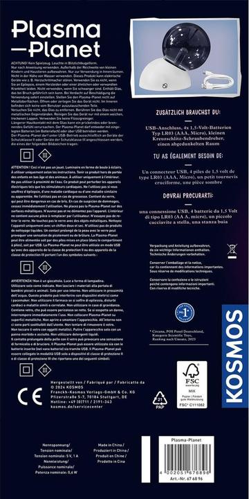 Produktbild Kosmos Plasma Planet