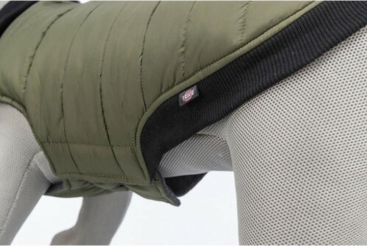 Image du produit Trixie Arlay, manteau pour chien, vert foncé, XXS : 24 cm (XXS, Manteau pour chien)