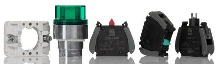 Produktbild RS PRO Wahlschalter 2-Stufen komplette Einheit Dre