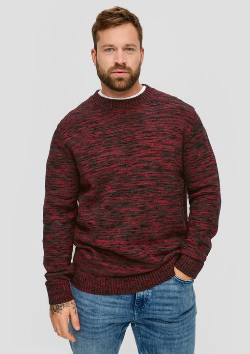Produktbild s.Oliver Strickpullover Strickpullover aus Effektgarn (XXL)