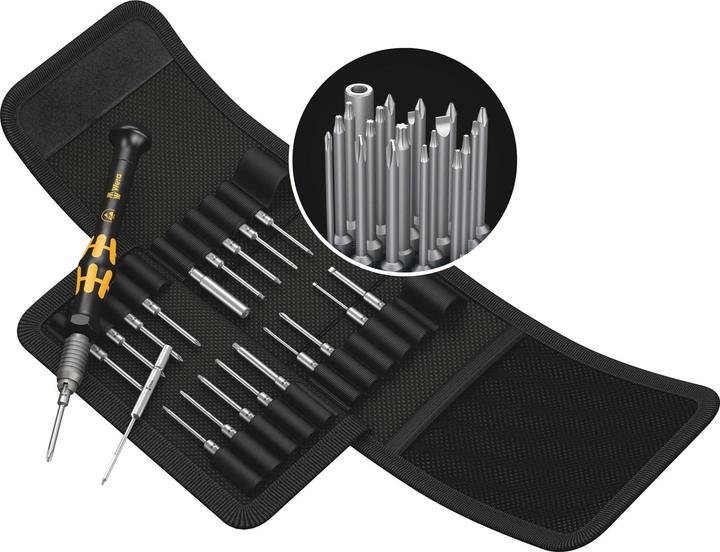 Image du produit Wera Kraftform Kompakt Micro-Set ESD/21 (Cruciforme Phillips PH)