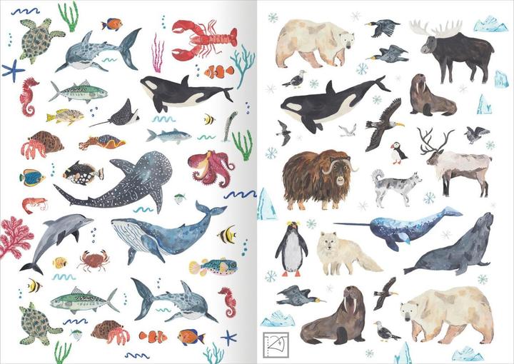 Image du produit Amour des stickers - Animaux