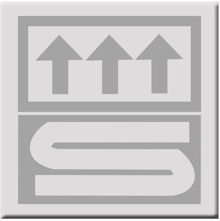 Produktbild Ridder Badteppich Star 60 x 90 cm, Grau/Weiss (60 x 90 cm)