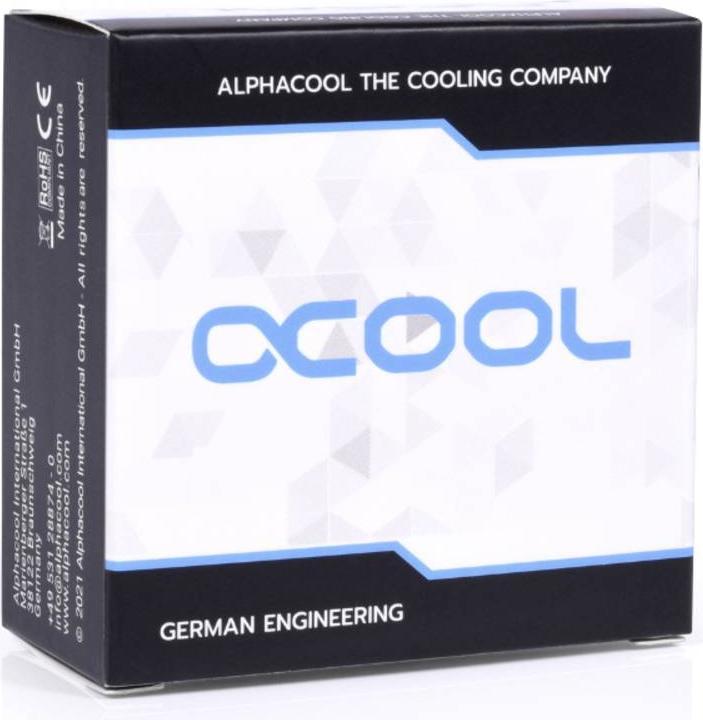 Produktbild Alphacool 45 Grad G1/4 Zoll AG auf G1/4 Zoll IG