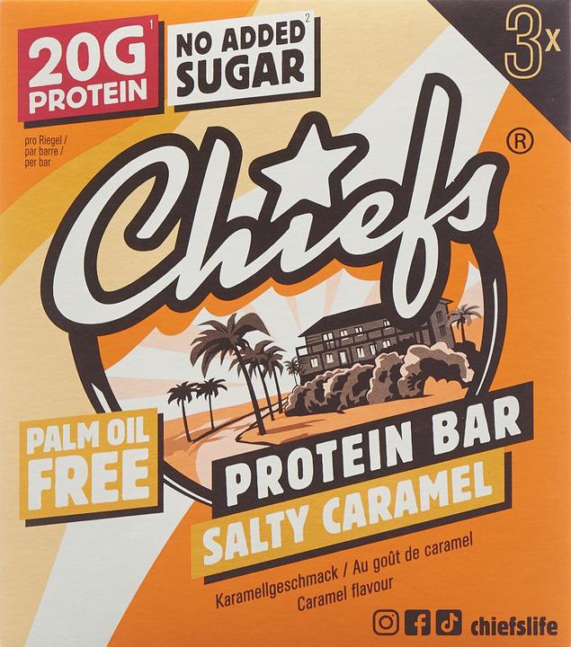Image du produit Chiefs Protein Bar (165 g, 3 pcs)