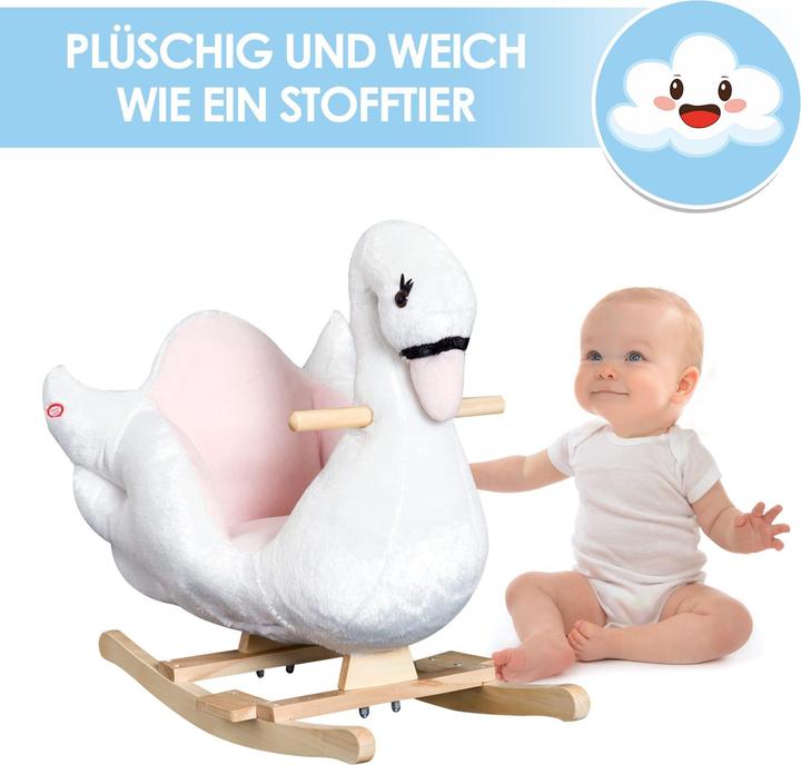 Actual product image Jamb Swan rocking animal