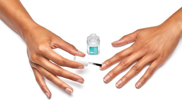 Actual product image Essie Here to stay (Transparent, Base coat)