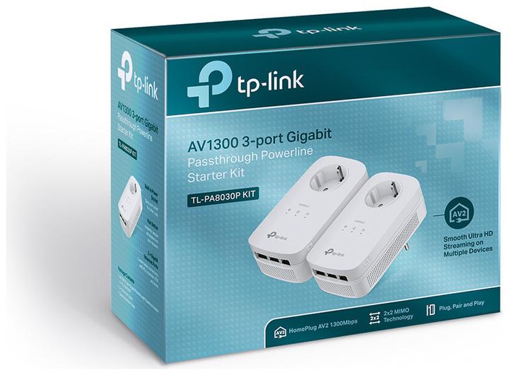 Actual product image TP-Link TL-PA8030P Kit (1200 Mbit/s)
