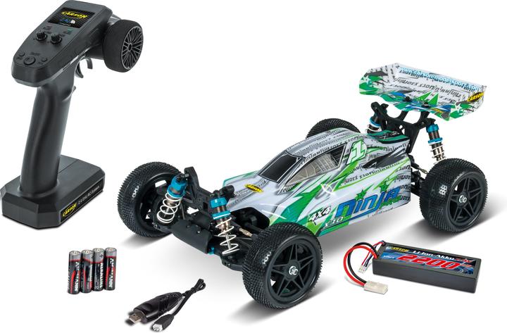 Carson Modellsport 1:10 Ninja-Pro sport X10 2.4G 100% RTR 1:10 RC Modellauto E (RTR Ready-to-Run)