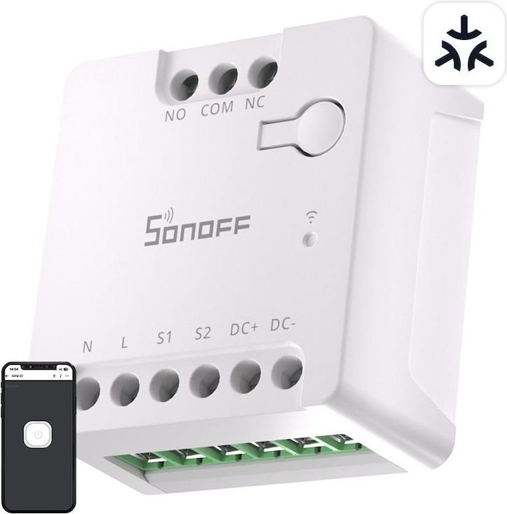 Actual product image Sonoff MINI-D - Dry Contact Device with Matter