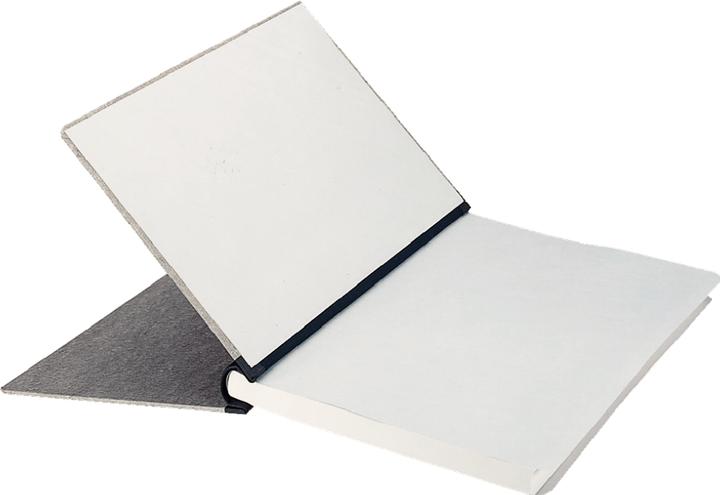 Produktbild Leitz Klemmbinder, DIN A4, Deckel grau, Rücken schwarz Einband mit grauem Spezialpapier überzogen, L (A4, 1x)