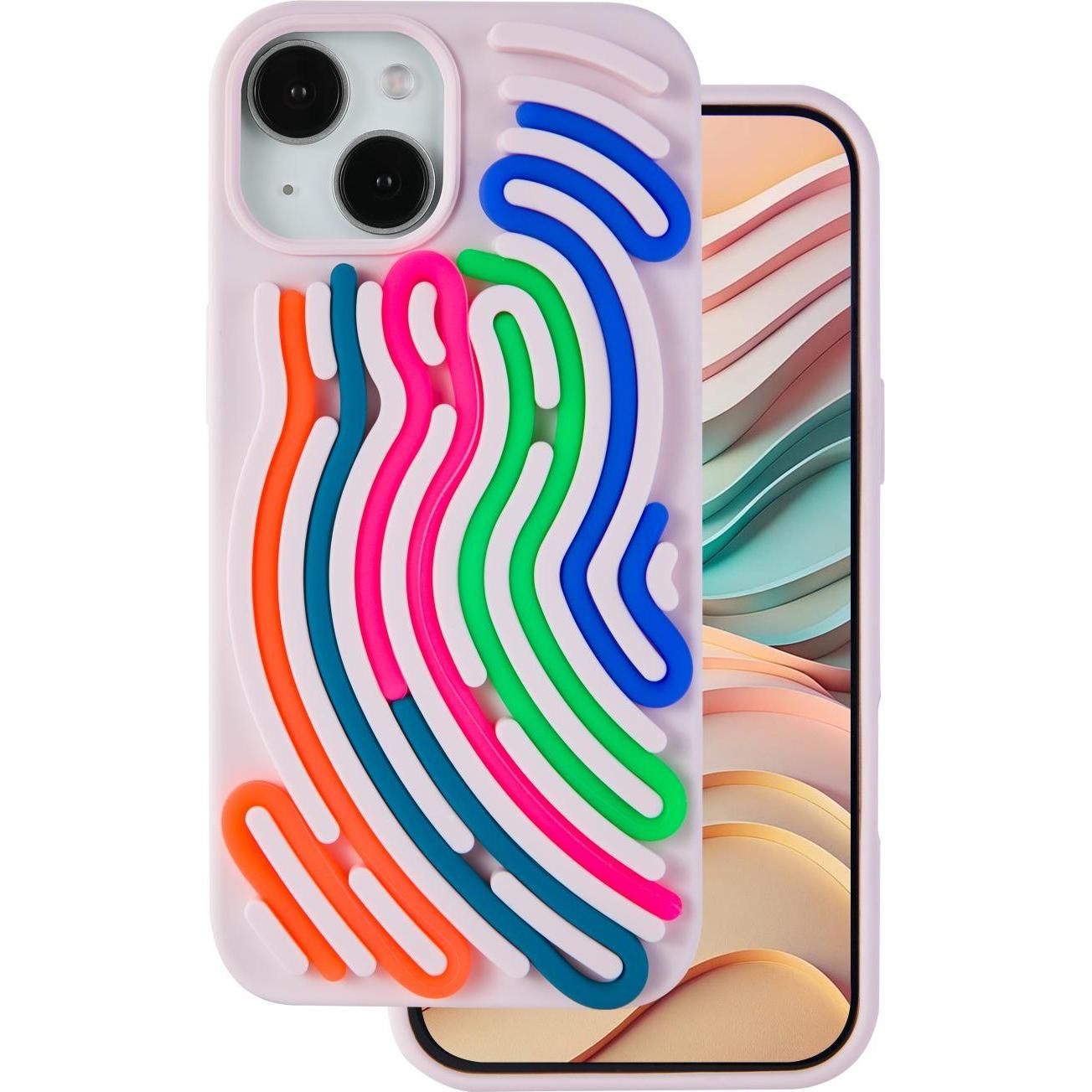 OEM DIY Snake case for iPhone 12 / 12 Pro 6,1" pink (Apple iPhone 12, Apple iPhone 12 Pro), Cover smartphone, Pink