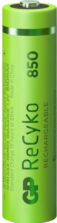 Produktbild GP Batteries Micro (AAA) Akku ReCyko+ Akkus 850 mAh (8 Stk., HR03, 850 mAh)
