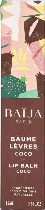 Actual product image Baija Baume Lèvres Coco (Lip balm, 15 ml)