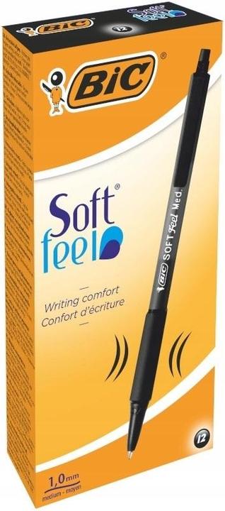 Produktbild Bic Soft Feel (Schwarz, 12 x)