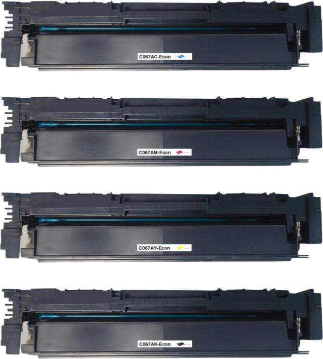 Actual product image Hermex Compatible toner for Canon i-SENSYS MF657Cdw (CMYK)