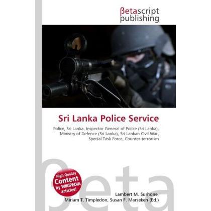 Sri Lanka Police Service, Fachbücher