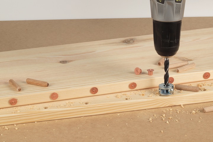 Immagine prodotto wolfcraft Inseritore di barre di tampone (4 pz.)