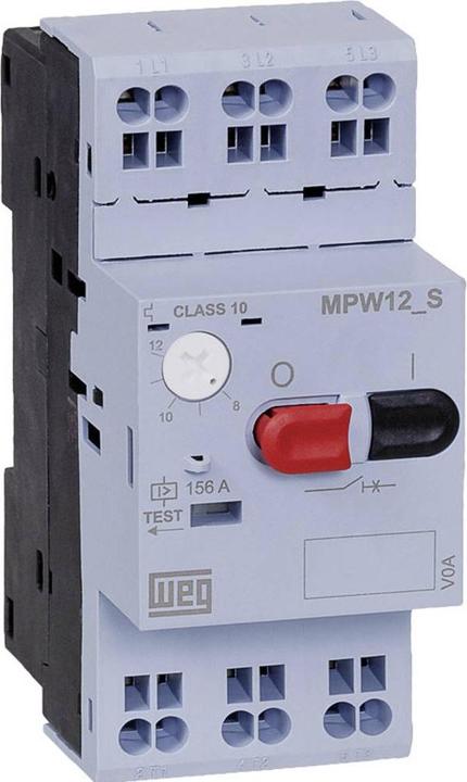 Actual product image Weg MPW12-3-C016S Motorschutzschalter einstellbar 0.16 A 1 St.