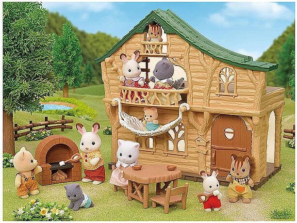 Actual product image Sylvanian Families House at the lake