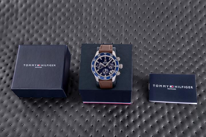Actual product image Tommy Hilfiger TH85 Chronograph Herrenuhr 1792163 + BOX (Chronograph, 41 mm)