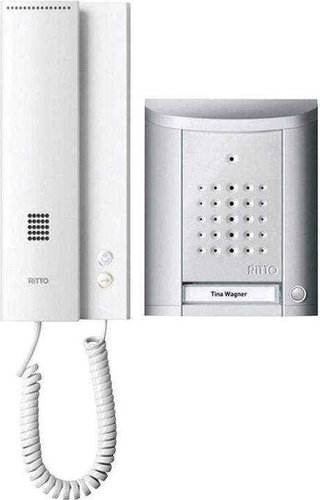 Actual product image Schneider Electric 1FamilyDoorIntercomSetsSilver