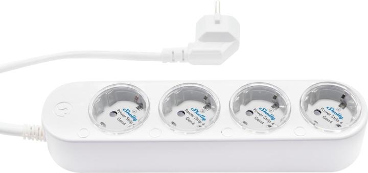 Actual product image Shelly Power Strip 4 Gen4 (4 x, CEE 7/3, 1.50 m)