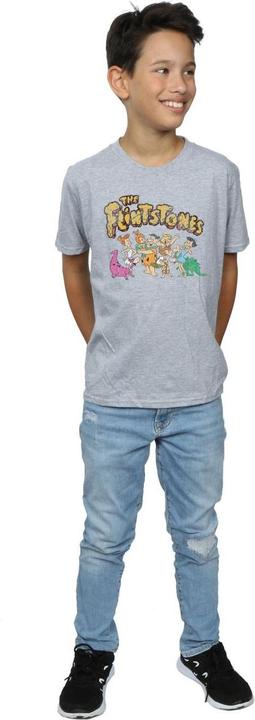 Image du produit The Flintstones - T-shirt GROUP DISTRESSED - Garçon (140, 146)
