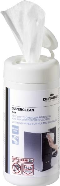 Produktbild Durable Reinigungstücher Superclean (100 x)