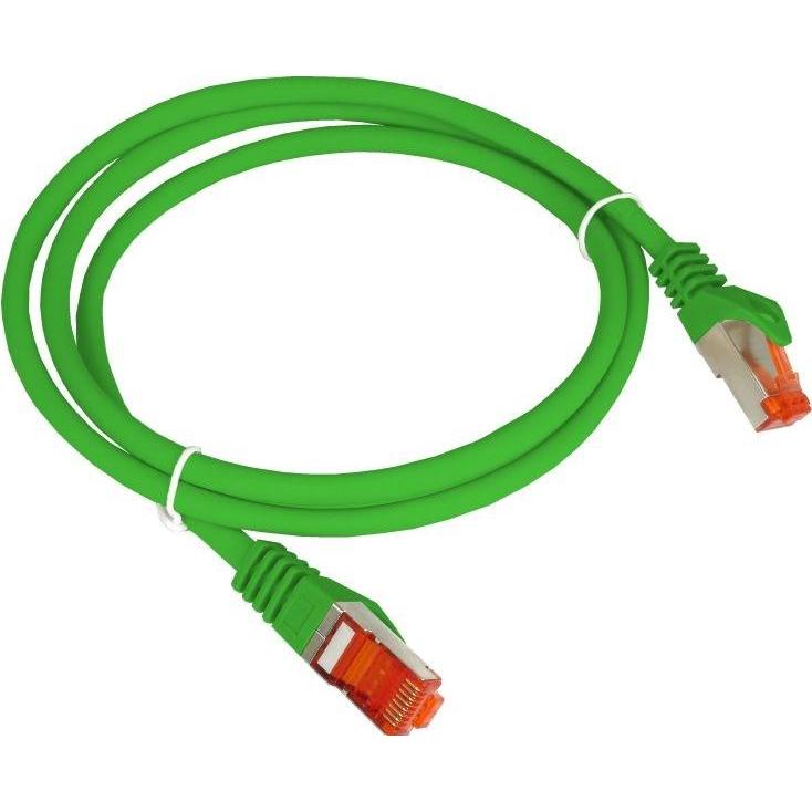 Alantec A-LAN KKS6ZIE2.0 Netzwerkkabel Grün 2 m Cat6 F/UTP (FTP) (F/UTP, CAT6, 2 m), Netzwerkkabel