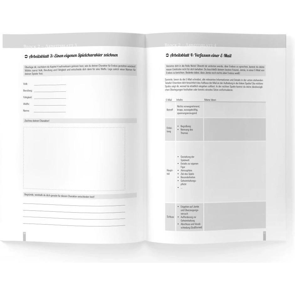 Thumbnail - Erebos - Schülerheft, Schulbücher von Martina Grüner, Daniel Schoberth