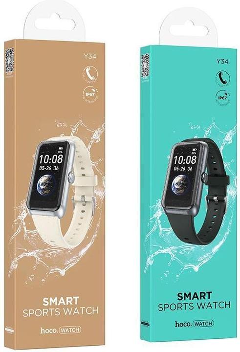 Actual product image Hoco Tablet accessories Smartwatch 1,47" IP67 with call function Y34 black