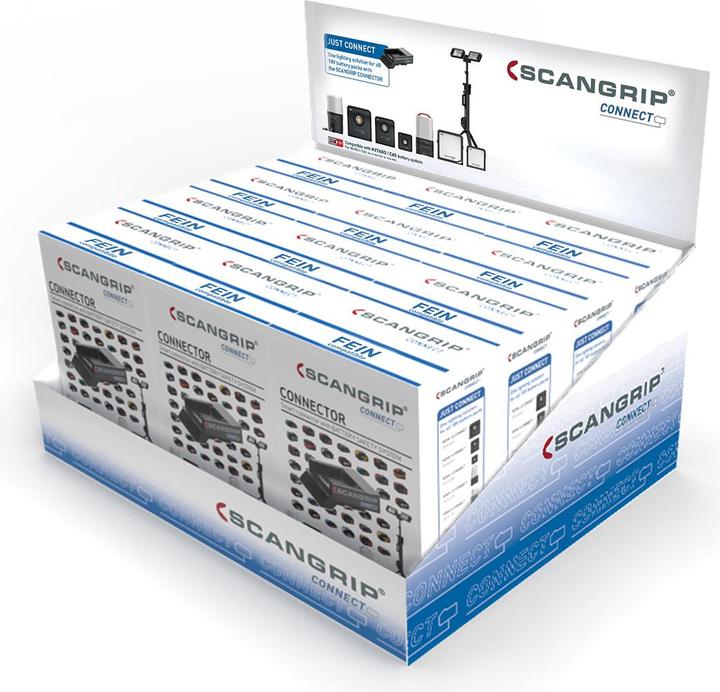 Actual product image Scangrip Connector for Fein 18V batteries