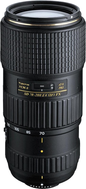 Immagine prodotto Tokina AT-X 70-200mm f/4 PRO FX VCM-S, Nikon (Nikon DX, Nikon F, Full-frame)