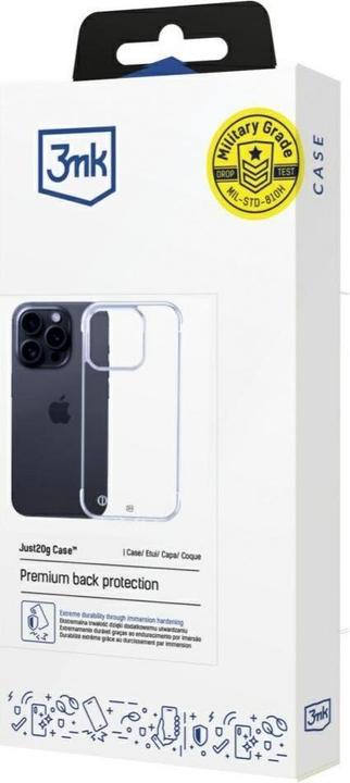 Produktbild 3MK Etui Just20g Clear Case do iPhone 16 Pro Max (Apple iPhone 16 Pro Max)